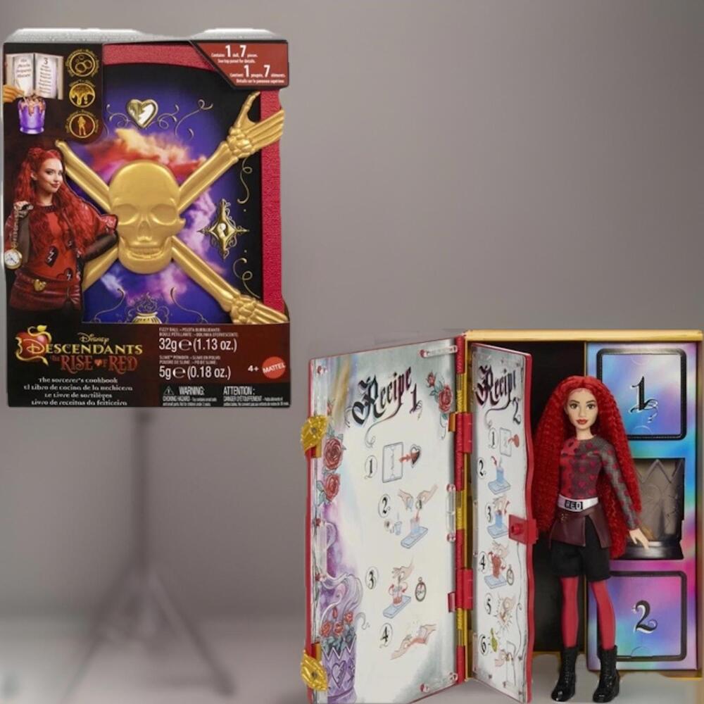 Mattel - Disney Descendants: The Rise of Red, The Sorcerer's Cookbook, Red